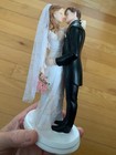 Bride And Groom Figurine wedding Cake Topper
