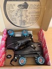 Sure-grip Rock Gt50 Black Quad Roller Speed Skates Size 7 Men   8 Women