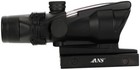 1x32 Tactical Red Dot Sight Scope With Red Fiber