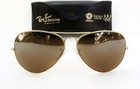 Vintage B l Ray Ban Usa Aviator 62mm Driving  B15 Mirror Gold Frame Sunglasses