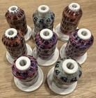 New  Mixed Lot Of 8 Robison Anton Rayon Embroidery Thread 700-1000 Yd Spools
