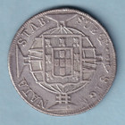Brazil   1821-r 960 Reis    Trace Lustre   Vf - Parts Of Host Coin Visible