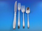 Nocturne By Gorham Sterling Silver Flatware Set For 12 Service 74 Pcs Dinner