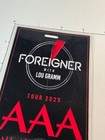 Foreigner Commemorative 2025 Aaa Backstage Pass   Lanyard