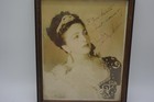 Antique Zinka Milanov Opera Soprano Signed B w Photograph Framed