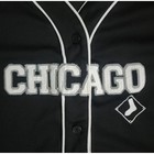 Lady Slugger Mlb Chicago White Sox Baseball Jersey Womens Xxl Black Button Front