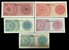Indonesia 50 25 10 5 1 Sen Banknote World Paper Money Unc Currency Bill Notes