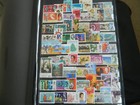 Large Stockbook Well Filled With Stamps  gb australia canada nz 