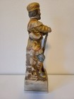 Lionstone Whiskey Ceramic Decanter 1969 Vintage 14  Frontiersman Empty