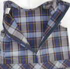 Girls Donald s Blue  Gray   Yellow Plaid Uniform Jumper Dress Reg  Sizes 10 - 14