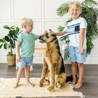 Melissa   Doug Giant German Shepherd - Lifelike Stuffed Animal Dog  over 2 Feet 