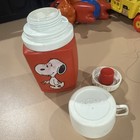Peanuts Red Snoopy Thermos 1970 s