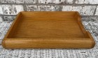 Vintage Solid Wood Desk Paper Tray Holder 10    X 14    Mcm