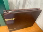 The Bombay Company The Memory Album Vintage Mahogany Binder With Original Box