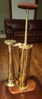 Antique Vtg Original Nautical Brass Marine Ship Fog Horn Tyfon Nice  