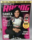 Danica Patrick Autographed Beckett Racing Magazine - Jsa Certified
