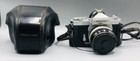 Nikon Nikkormat Ft Camera 50mm 1 4 Lens Strap Case Braun 85-205 Zoom Flash Lot