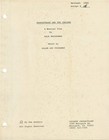 Dale Wasserman Shakespeare And The Indians Original Script For The 1987  171978