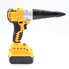 Cordless Pop Rivet Gun Electric Blind Rivet Tool Automatic For Dewalt Battery