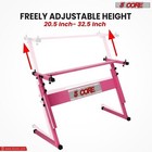 5 Core Keyboard Stand Piano Bench Set Adjustable Key Board Stands W Music Chair