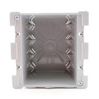 50 Pass   Seymour Slater 2-gang Old Work Remodel Electrical Boxes S232w
