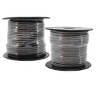 16 Ga 100 Ft Black Grey Stranded Spools Of Cca Primary Power Ground Wire Cable