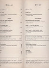 Canadian Pacific Railroad Menu 1972