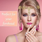 Head Chain Jewelry Headband Crystal Bohemian Hair Accessories With Peal Women He