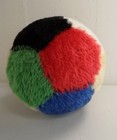 Rare Vintage Steiff Gymnastics Play Ball For Teddy Genuine Mohair Yellow Tag 5 l