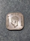1939 Malaya Malaysia 1 Cent Km-2  King George Square Singapore Money Coin