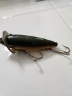 Vintage Heddon 210 Surface Wooden Lure Bf Pattern Overall Nice Condition   