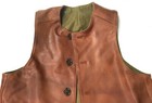 Wwi Us Army M1917 Leather Combat Field Jerkin-size 2  42-44r  Medium Large