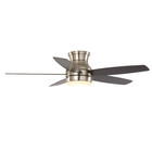 52 In  Color Changing Led Brushed Nickel Ceiling Fan Light Kit Remote Control