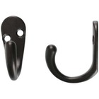 Two Oil-rubbed Bronze Small Hooks  10lb Limit Per Hook