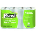 Marcal 16466 100  Recycled 2 Ply Septic Safe Bath Tissue - White  96 carton  New