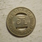 Cumberland Transit Lines  maryland  Transit Token - Md380a
