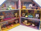 Littlest Pet Shop K Mart Exclusive Pet House Case W 9 Pets Plus Accessories Rare