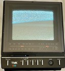 Vintage Tmk Model 510cp Portable 5 5  Color Crt Tv  am fm Radio Tested   Working