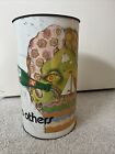 Vintage 1960s 7-up Give Un To Others Trash Garbage Can Kim Whitesides Hippie Art