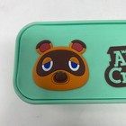 Nintendo Animal Crossing New Horizons Silicone Green Pencil Box Case Pen Marker