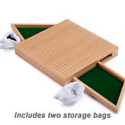 12-inches Wooden Go Board Game Set With Drawers  Goban Game Board With Stones