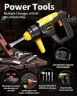 Tool Set With Tool Box   Electronic Toy Drill  Pretend Play Kids Construction Ki