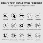 Rear View Mirror Dash Cam 10 full Touch Screen Wifi 1080p Front And Rear Car Dvr