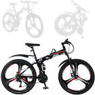26  Folding Mtb Bicycle With Full Suspension   24-speed For Men women
