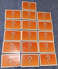 2017 Monopoly Game Replacement Pieces - 16 Chance Cards