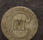 1852 Three Cent Silver Good Lot 1337