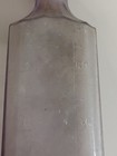 Vintage Antique 1800 s Purple Glass Apothecary Drug Store Medicine Bottle         