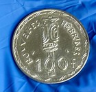 1966 New Hebrides 100 Francs   vanuatu  - Silver Coin - High Quality         