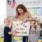 Odoorgames 78 Pcs Magnetic Letters   Numbers  Abc Alphabet Magnets For Fridge   
