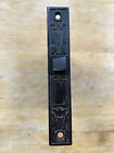 1890 s Era Victorian Eastlake Faced Cast Iron Mortise Door Lock no Key  Free S h